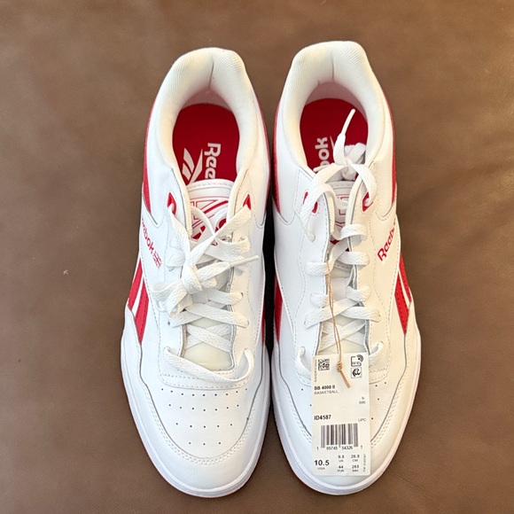 Reebok Other - Reebok Classic White and Red Shoes